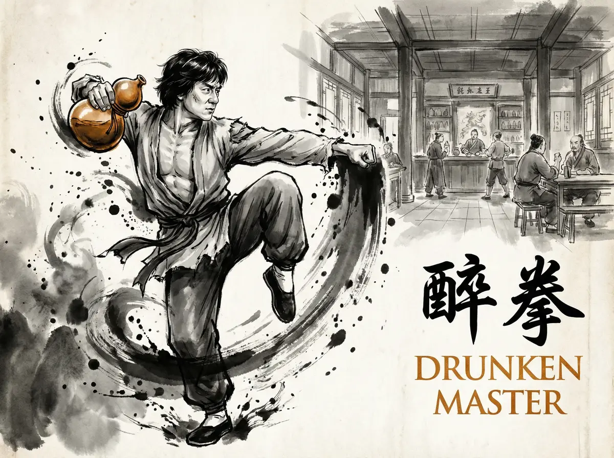 功夫电影海报：醉拳 - 四虎视频